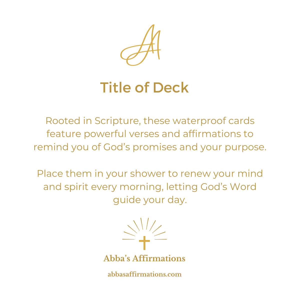 Freedom - Abbas Affirmations