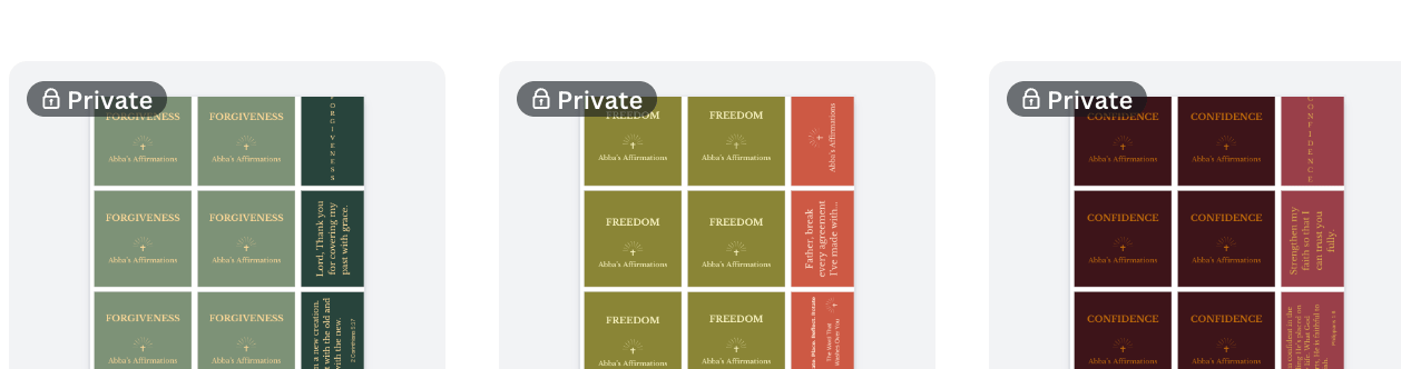 Season 1 Bundle - Abbas Affirmations